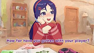 Bent over doggystyle with player