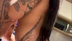 ktal enjoys menage with novinhas japa joh and teh angel in lingerie orgasms