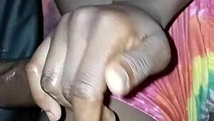 18yo tight pussy fucked by big black cock.