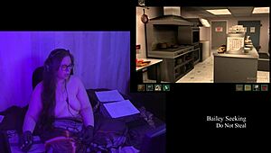 secrets can end remaster naked play through part three with brunette long hair