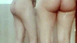 Desi Housewife Licks Pussy in Bathroom Sex with Indian Couple