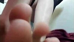 Foot Fetish Sexting Compilation for Jerk Off Instructions