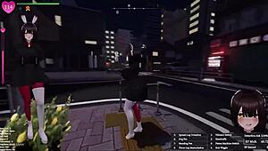 i played hentai game 3d secrets of exposure, reverse bunny girl seduced me with her masturbation tricks.