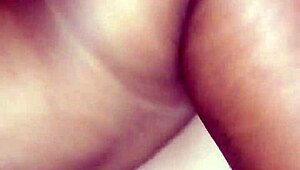 Ebony Wife Rides Homemade Cock in Amateur Bedroom Scene