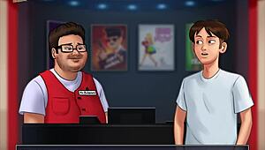 SUMMERTIME SAGA 190 WITH BIG TITS EROTIC ACTION!