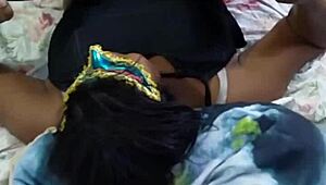 Preta Safada Do Rabo Gostoso with Big Natural Tits and Handjob.