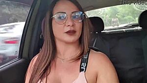 i unleashed my foot fetish on a hungarian guy in the car, creampie included.