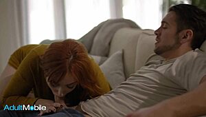 Lauren phillips sucks her stepson dante colle's hard cock and gets pounded by it