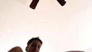 just kidding around with my friend in a fun solo moment