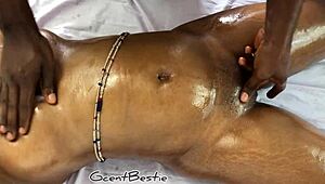 Intense Advanced Massage on Female Vagina and Boobs