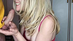 sucking a fan's cock to make a new video