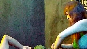 Sometimes she loves swallowing the whole cock and balls deep