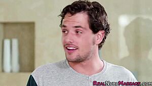 Blonde Milf With Big Tits Wanks Dick