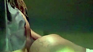 ebony babe gets creampied in beale street parking garage