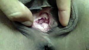 Service And Sex With Tight Wet Shaved Pussy Creampie Orgasm