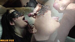 millie swallows 20 cum loads 😋