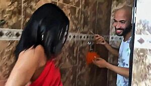 neighbor spies through window, gets help