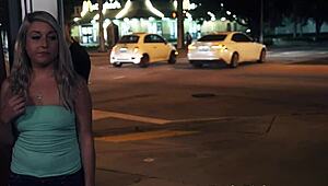 babe picked up and dominated by stranger in public