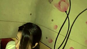 japanese busty schoolgirl getting a secret massage that hints at more