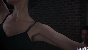 Lucid Flix Entendre: Melissa Stratton in a teasing blowjob scene