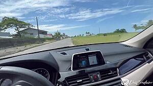 I got cum in mouth from tattooed guy met on beach