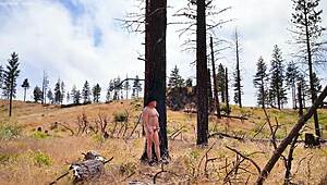 Simscristian05 takes naked walk in the burn sheer