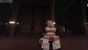 Hot Blonde With Huge Cock