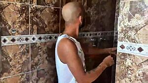 neighbor spies through window, gets help