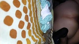 Watch this skinny colombian destroyer dominate her husband in homemade fun.