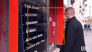 Blow Out Deal - Salesgirl Gets Fucked Deep On Black Friday. Ass To Mouth Included.