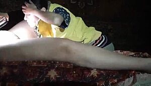 At the village disco, I SEDUCED my neighbor while her boyfriend smoked outside!