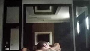 i recorded video call with cuckold while fuckin latina slut in motel blowjob anal assfuckin