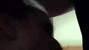 Feeling the intense pleasure as I fuck and cum in my wife's slutty mouth