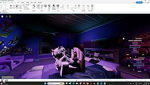 Intensely Destroying the Catgirl's Pussy in Part 2