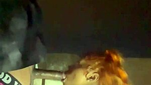 ebony babe gets creampied in beale street parking garage