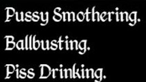 dominatrix narcissa sits on your face and suffocates with her ass - domina