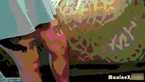 camille black says, 'riding maxine x's ass hard'