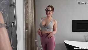 reality kings amateurs fingering pussy masturbation blowjob cumshot fucking in shower