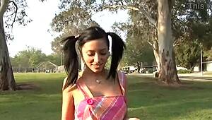 He powerfully screws the tattooed babe from behind for a massive facial