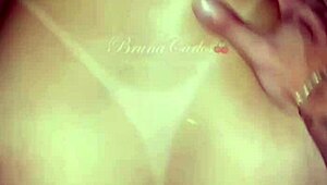 Blonde wife frees ass for endowed guy's rough doggystyle creampie