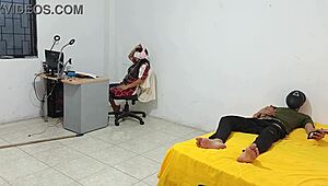 Step Sister Watching Me Masturbate For Her