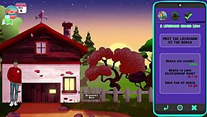 lets play paradise island part 3 he fucks me in public right in the pussy