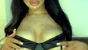 horny british teen squirts wildly in solo webcam masturbation