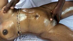 Intense Advanced Massage on Female Vagina and Boobs