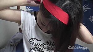 Japanese Cosplay Date with Cheerleader Part One