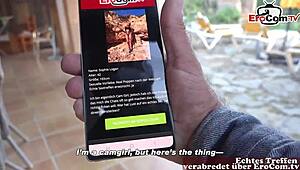 German milf wants sex without condom on date.