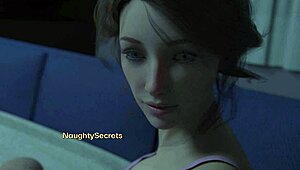 Busty 40 year old milf feels romantic passion with horny pervert in 3d game