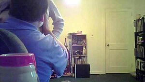 Lori's titties bouncing in the living room scene