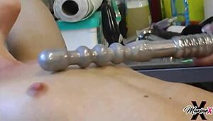 Nasty Maxine X Fingers Pussy Hard And Fast!