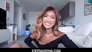 Stepdaddy4k - Super Cute Stepdaughter Fucks Step Daddy To Earn Cash